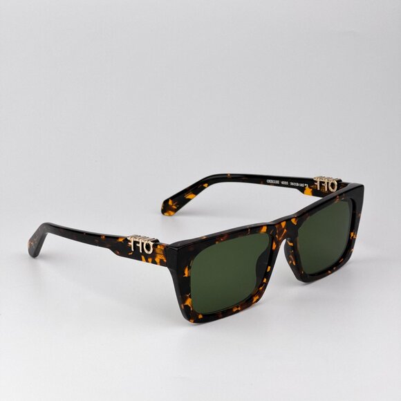 Off-White ALBANY Women Sunglasses Havana Square Frame Model OERI13E 1007 main image 7